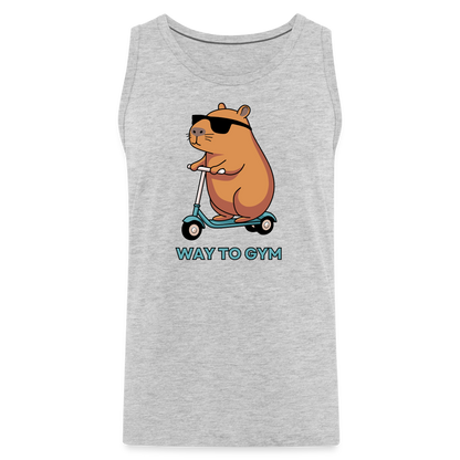 Men’s Premium Tank - heather gray