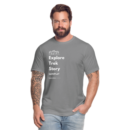 Unisex Jersey T-Shirt by Bella + Canvas - slate