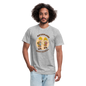 Unisex Jersey T-Shirt by Bella + Canvas - heather gray