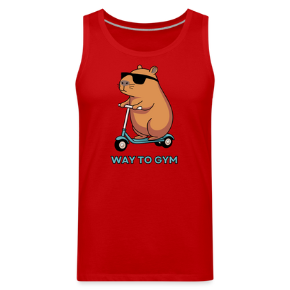 Men’s Premium Tank - red