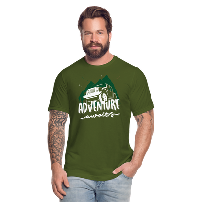 Unisex Jersey T-Shirt by Bella + Canvas - olive