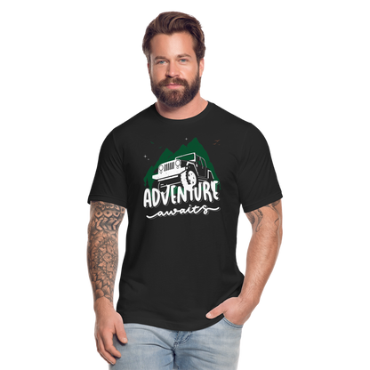 Unisex Jersey T-Shirt by Bella + Canvas - black