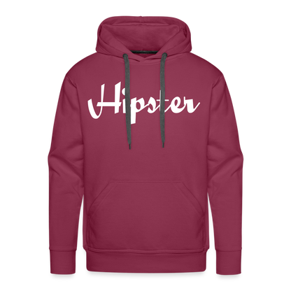 Luxe Lounge Premium Hoodie - burgundy