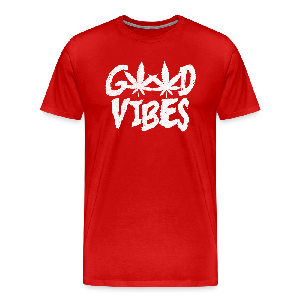 The Signature Stitch Tee - red