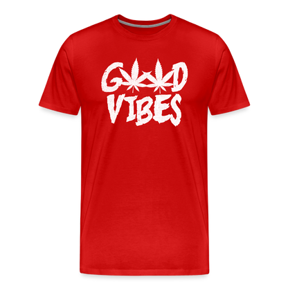 The Signature Stitch Tee - red