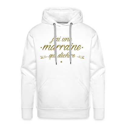 The Amethyst Premium Hoodie - white