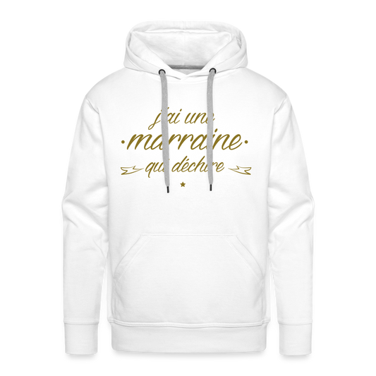 The Amethyst Premium Hoodie - white