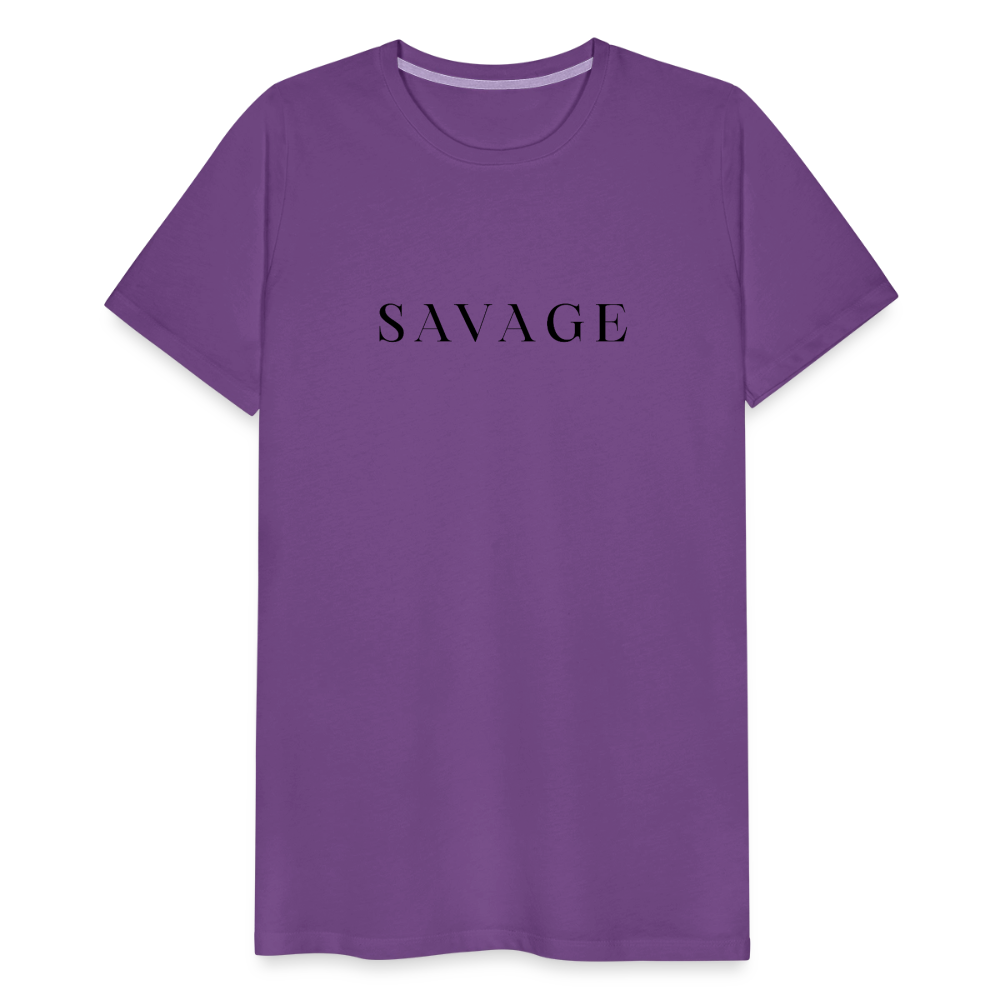 The Sovereign Line T-Shirt - purple