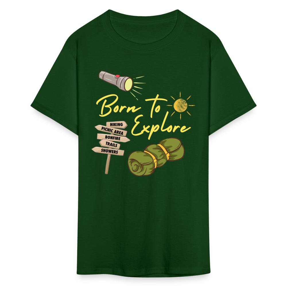 TRAVEL TSHIRT - forest green