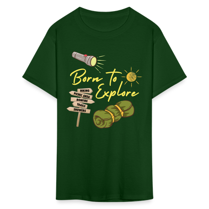 TRAVEL TSHIRT - forest green