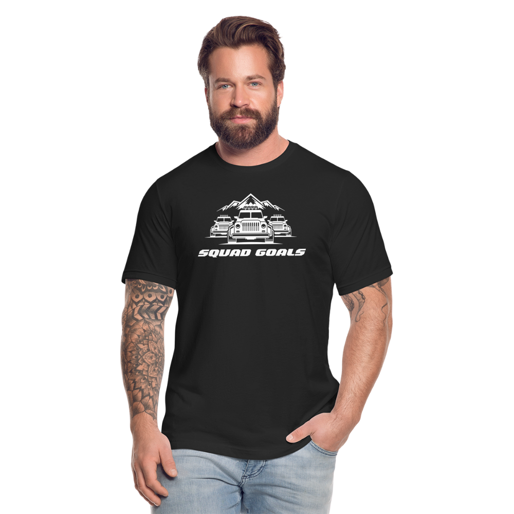 Unisex Jersey T-Shirt by Bella + Canvas - black