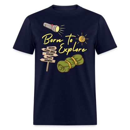 TRAVEL TSHIRT - navy