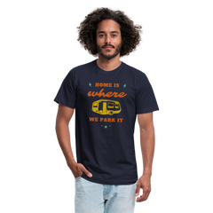 Unisex Jersey T-Shirt by Bella + Canvas - navy