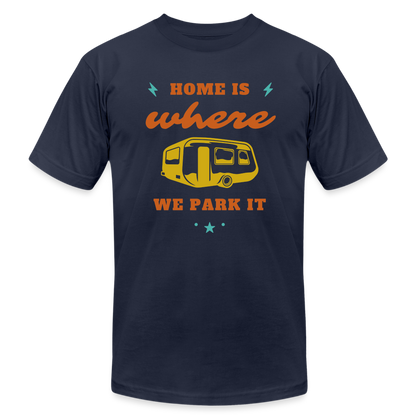 Unisex Jersey T-Shirt by Bella + Canvas - navy