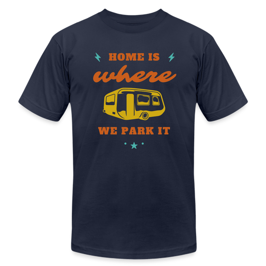 Unisex Jersey T-Shirt by Bella + Canvas - navy