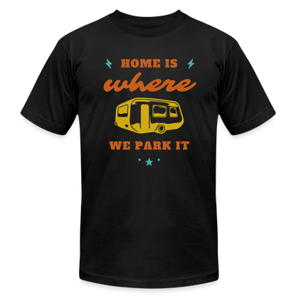 Unisex Jersey T-Shirt by Bella + Canvas - black