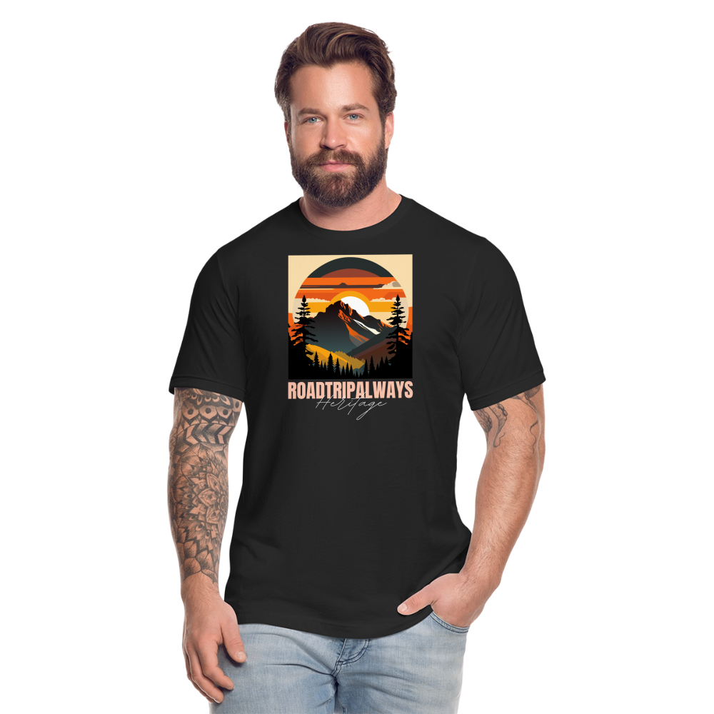 Unisex Jersey T-Shirt by Bella + Canvas - black