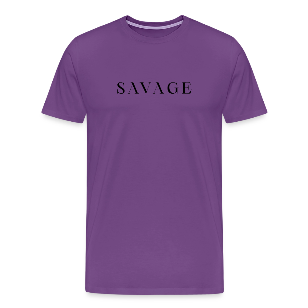 The Sovereign Line T-Shirt - purple