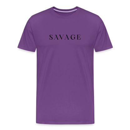 The Sovereign Line T-Shirt - purple