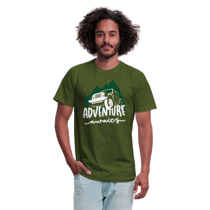 Unisex Jersey T-Shirt by Bella + Canvas - olive