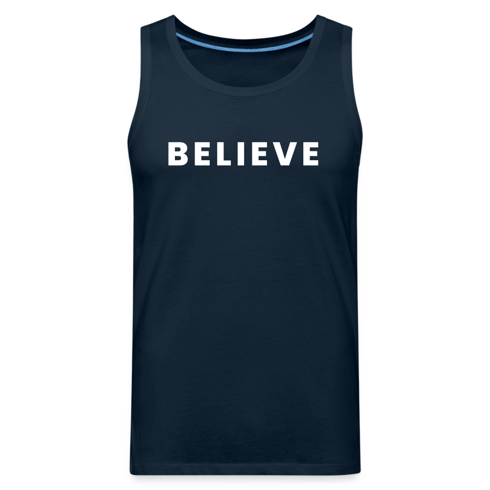 Men’s Premium Tank - deep navy