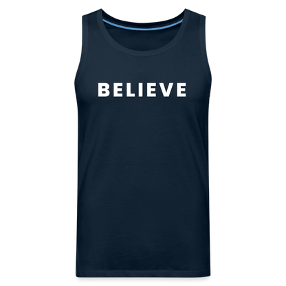 Men’s Premium Tank - deep navy