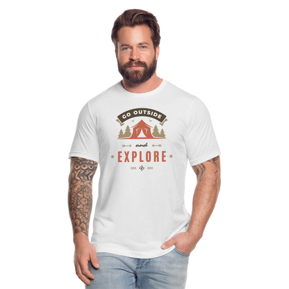 Unisex Jersey T-Shirt by Bella + Canvas - white