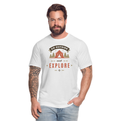 Unisex Jersey T-Shirt by Bella + Canvas - white