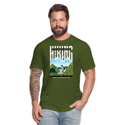 Unisex Jersey T-Shirt by Bella + Canvas - olive