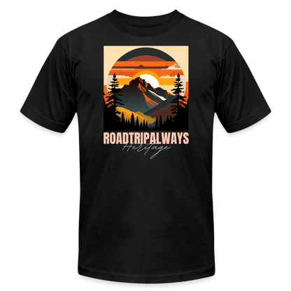 Unisex Jersey T-Shirt by Bella + Canvas - black