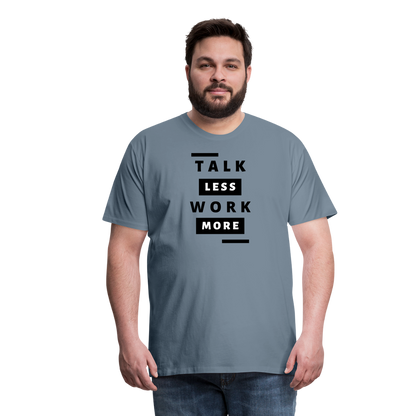 Men's Premium T-Shirt - steel blue