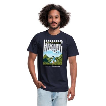 Unisex Jersey T-Shirt by Bella + Canvas - navy