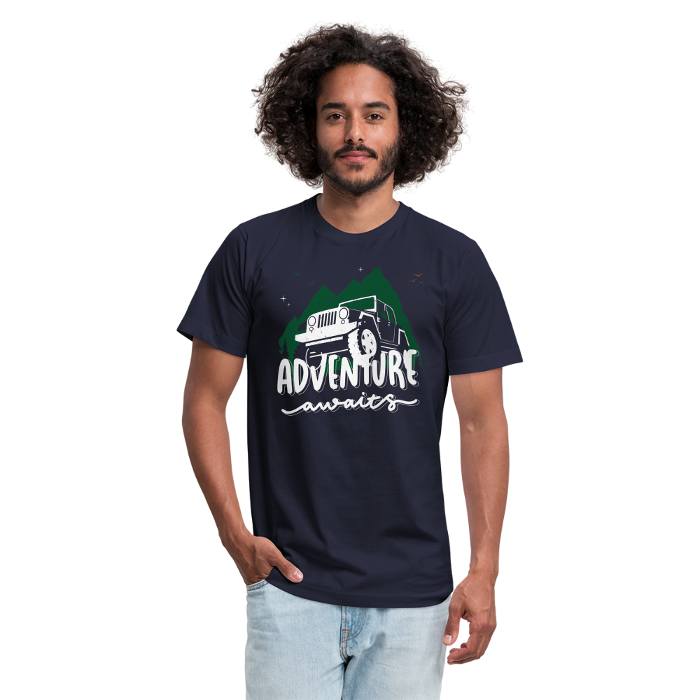 Unisex Jersey T-Shirt by Bella + Canvas - navy