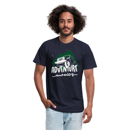 Unisex Jersey T-Shirt by Bella + Canvas - navy