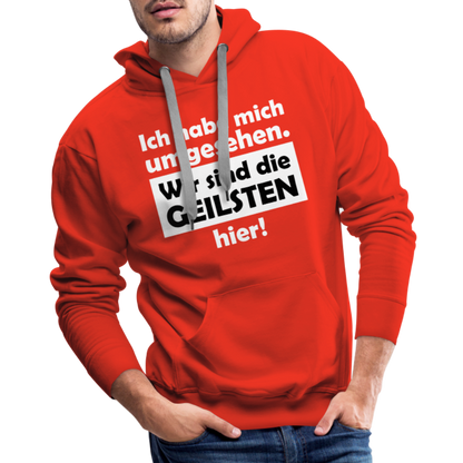 Men’s Premium Hoodie - red