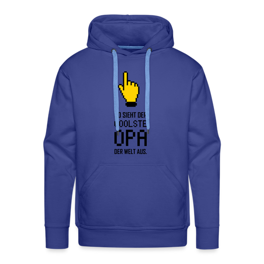 Minimalist Mastery Premium Hoodie - royal blue