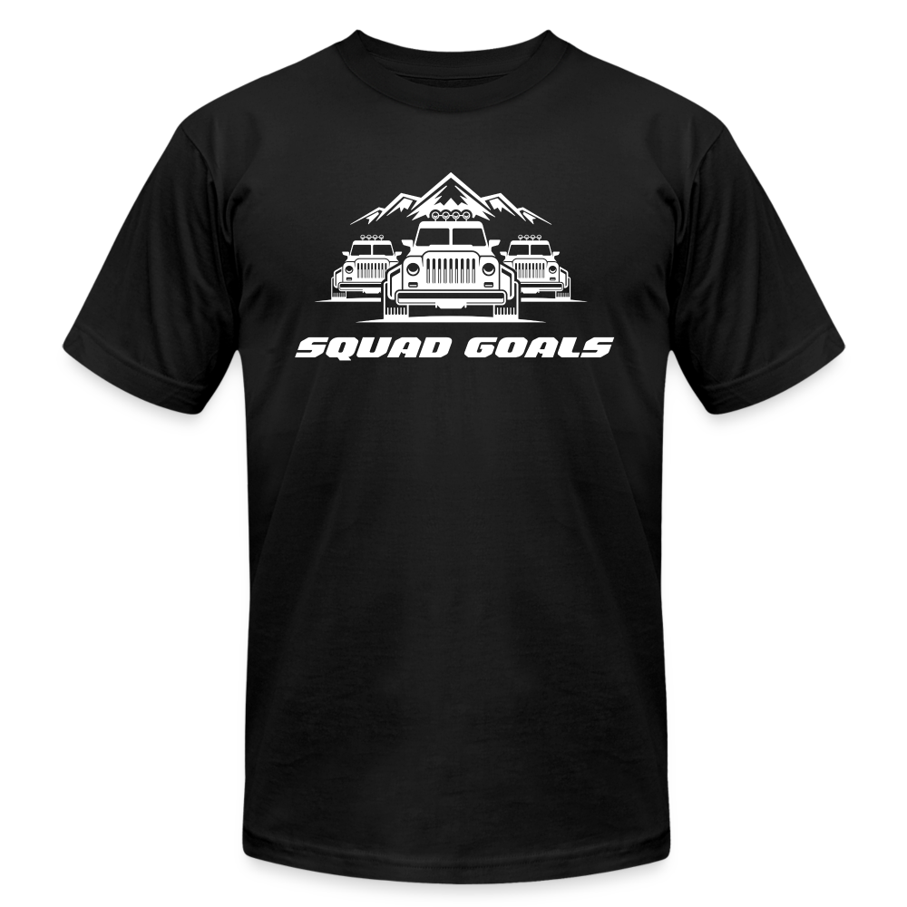 Unisex Jersey T-Shirt by Bella + Canvas - black