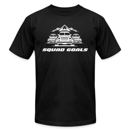 Unisex Jersey T-Shirt by Bella + Canvas - black