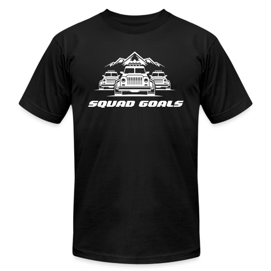 Unisex Jersey T-Shirt by Bella + Canvas - black