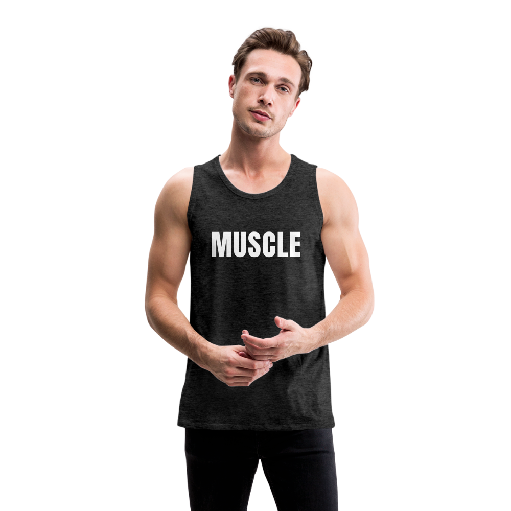 Men’s Premium Tank - charcoal grey