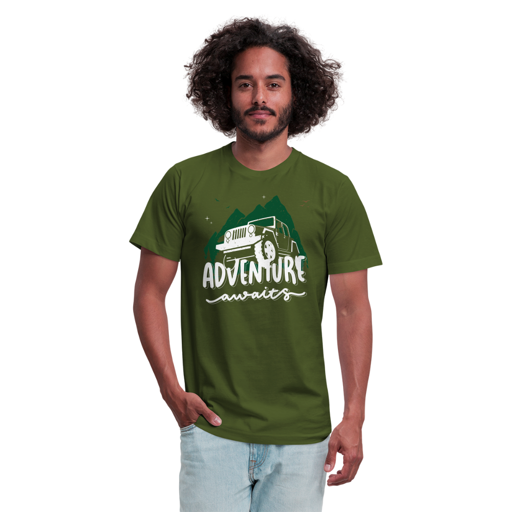 Unisex Jersey T-Shirt by Bella + Canvas - olive