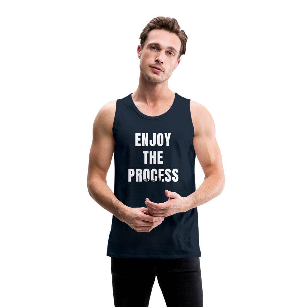 Men’s Premium Tank - deep navy