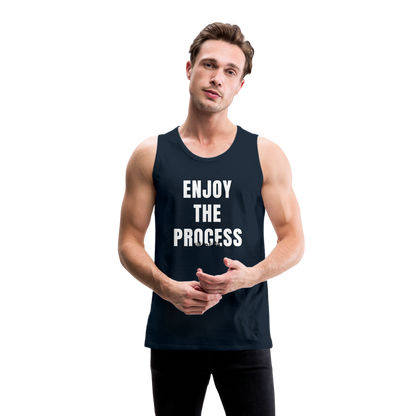 Men’s Premium Tank - deep navy