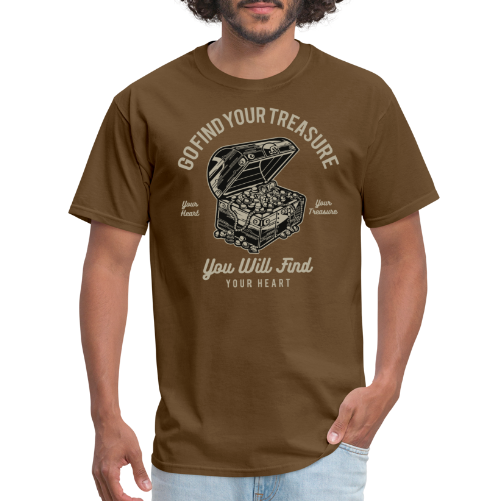 TRAVEL TSHIRT - brown