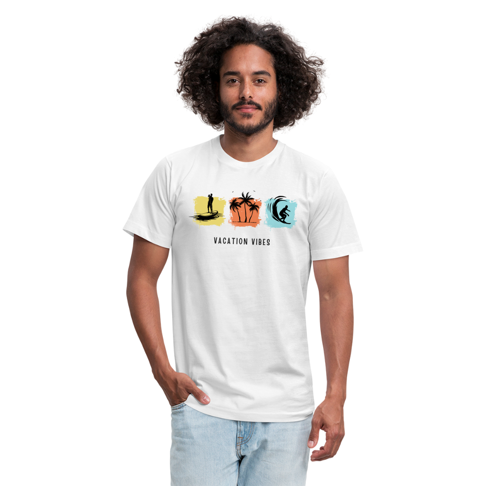 Unisex Jersey T-Shirt by Bella + Canvas - white