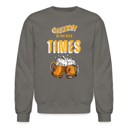 Crewneck Sweatshirt - asphalt gray