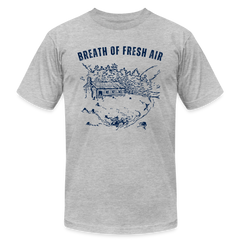 Unisex Jersey T-Shirt by Bella + Canvas - heather gray
