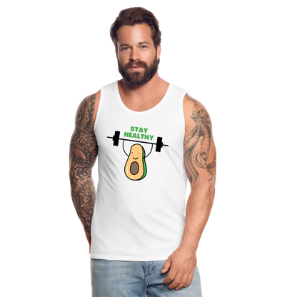 Men’s Premium Tank - white