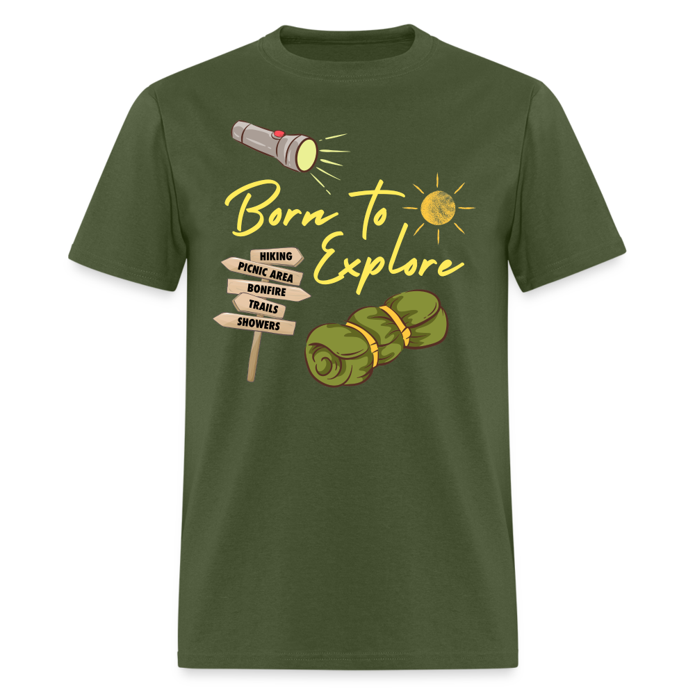 TRAVEL TSHIRT - military green