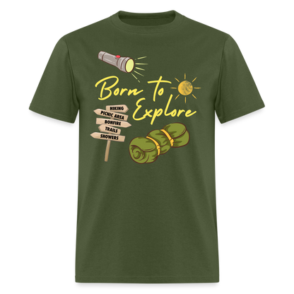 TRAVEL TSHIRT - military green